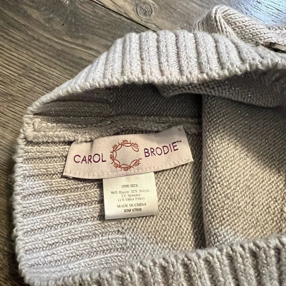 Carol Brodie Evil Eye‎ Hat and Gloves Set